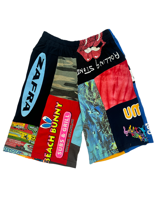 Remix graphic shorts